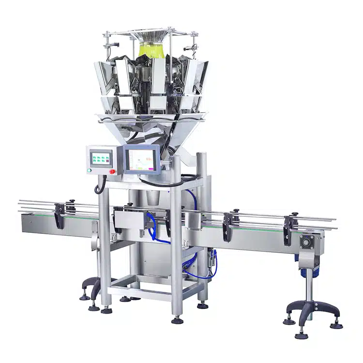Multihead Weigher Rigid Container Filler Machine | YL-RCF-M