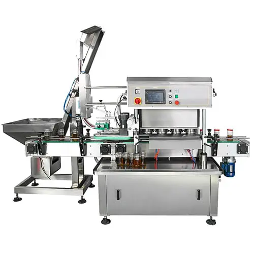 Automatic Twist Off Glass Jar Vacuum Capping Machine | YL-C-V