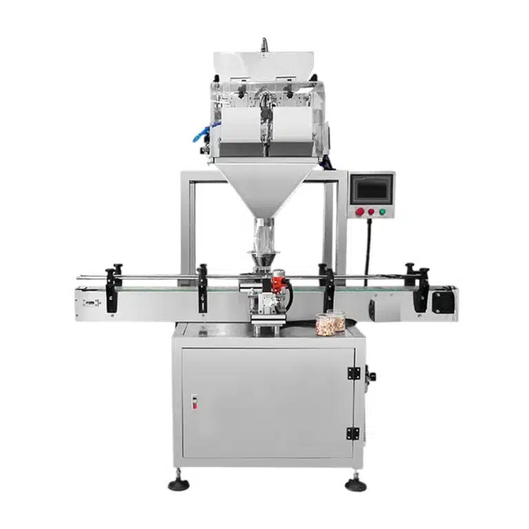 Grains Vibratory Filling Machine for Bottles | YL-GWF-2DC