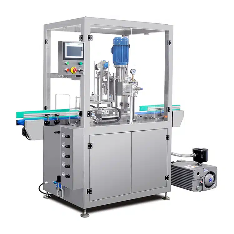 Vacuum and Infill Nitrogen Can Seaming Machine | YL-S-VN