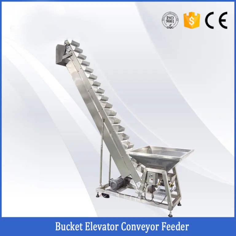 YILIN Tilted Type Bucket Elevator Inclined Conveyor Feeder