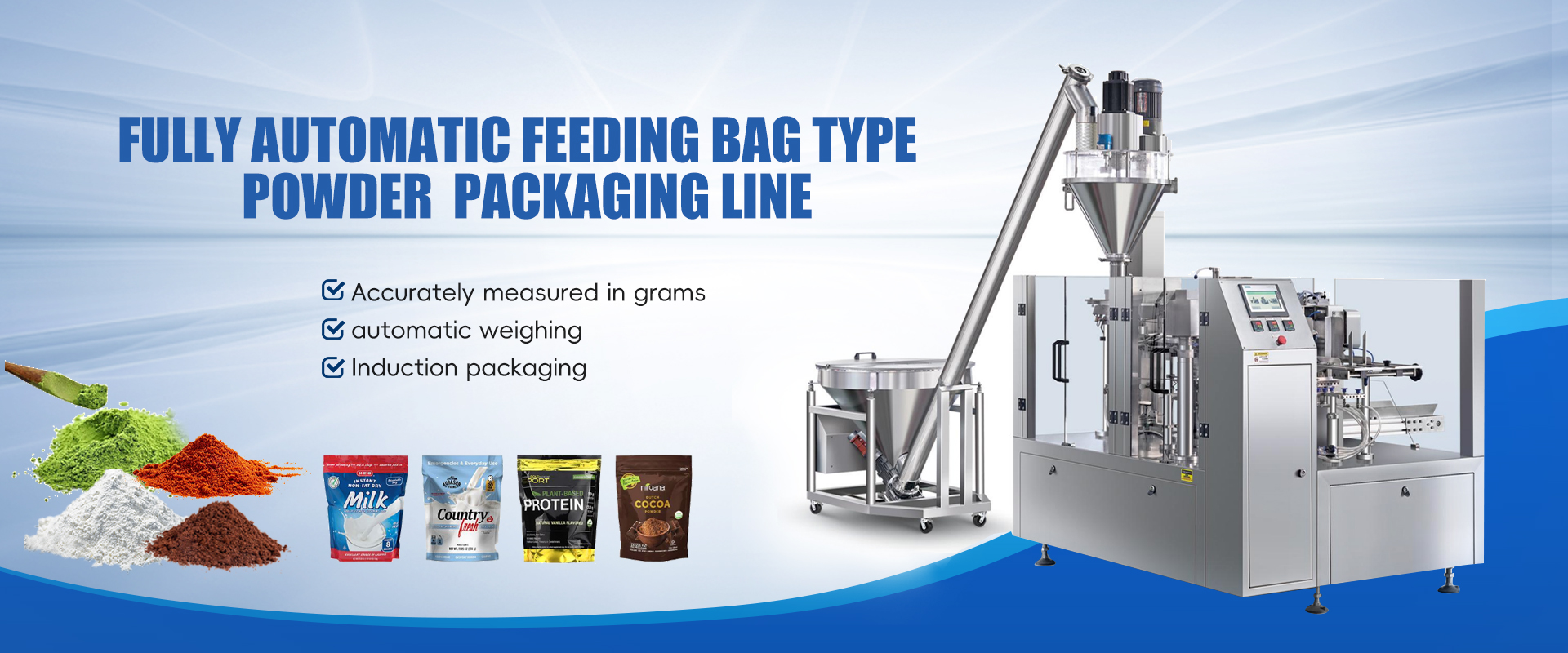 Filling capping labeling production line